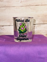 Image 3 of GREEN VIBES SHOT GLASS