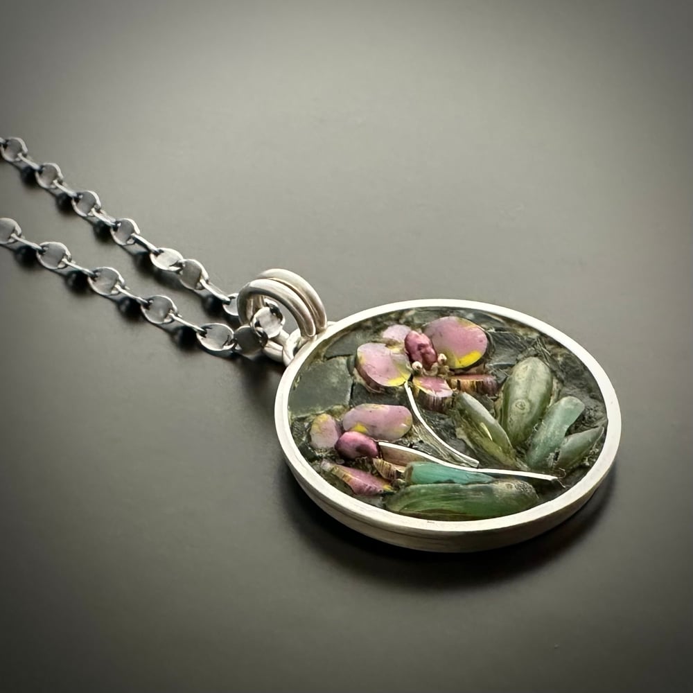 Image of Pink Orchids Pendant