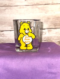 Image 3 of CARE BEAR SHOT GLASS 🧡💛