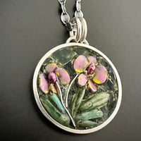 Image 1 of Pink Orchids Pendant