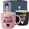 Valentine's Day Matching Mugs for Couples