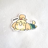 HMMM Isabelle Vinyl Sticker