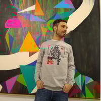 Image 1 of SUDADERA TEDESCO GRIS UNISEX | SUDADERA SUPERFE | SUDADERAS ORIGINALES SUPERFE