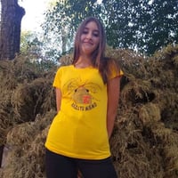 CAMISETA AMARILLA GANCHILLO SUPERFE | ADOLESCENTE | CAMISETAS EXCLUSIVAS ORIGINALES SUPERFE.ES