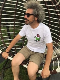 Image 1 of CAMISETA BLANCA PERRO DOLOR SUPERFE