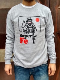 Image 2 of SUDADERA TEDESCO GRIS UNISEX | SUDADERA SUPERFE | SUDADERAS ORIGINALES SUPERFE