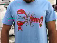 Image 2 of CAMISETA CANGREJO AZUL CELESTE SUPERFE | CAMISETA HOMBRE | CAMISETAS ORIGINALES SUPERFE.ES