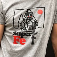 Image 2 of CAMISETA GRIS METRALLETA SUPERFE | CAMISETA CHICO | CAMISETAS EXCLUSIVAS ORIGINALES SUPERFE.ES