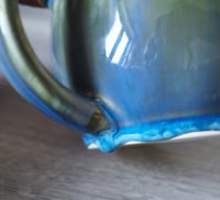 Image 5 of AQUAMARINE TAIL GREEN WHALE MUG