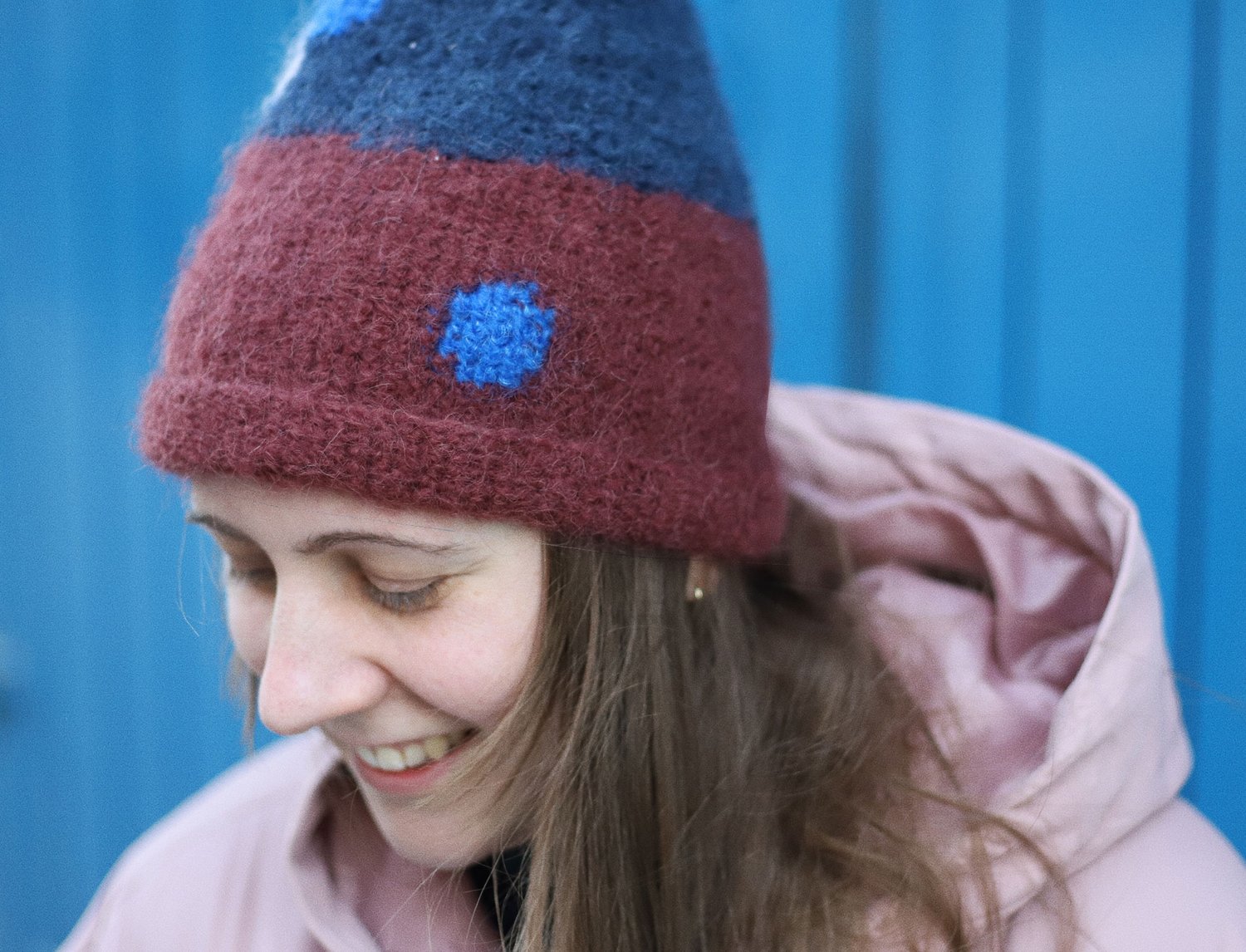 Image of DARK MOHAIR CAP