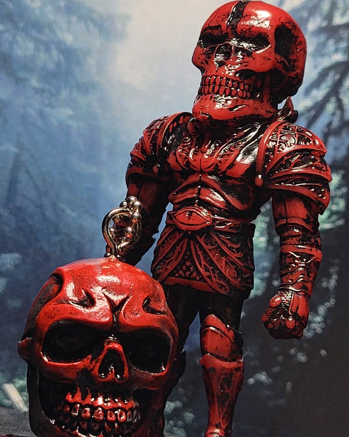 Image of CRUSADER & Lucky Skull Keychain Mase