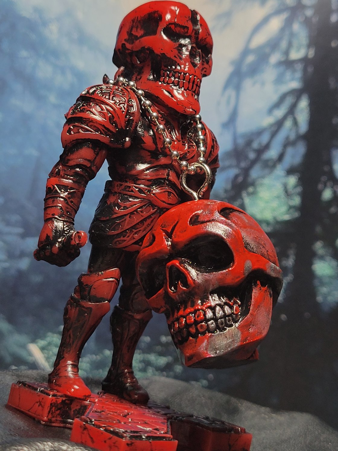 Image of CRUSADER & Lucky Skull Keychain Mase