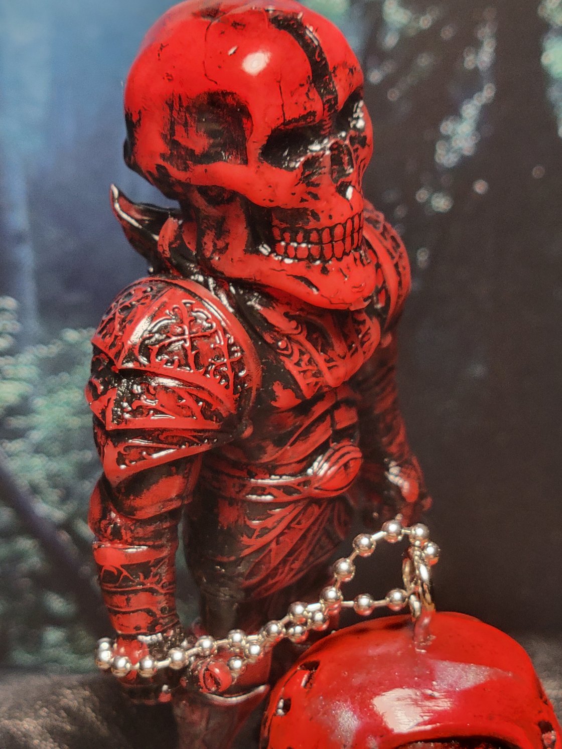 Image of CRUSADER & Lucky Skull Keychain Mase