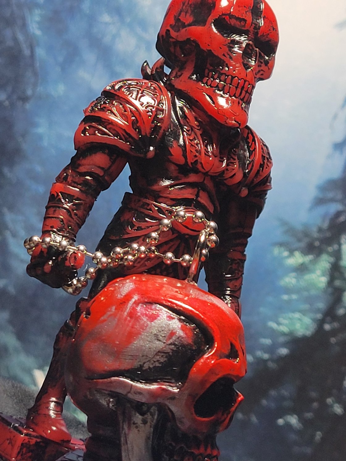 Image of CRUSADER & Lucky Skull Keychain Mase