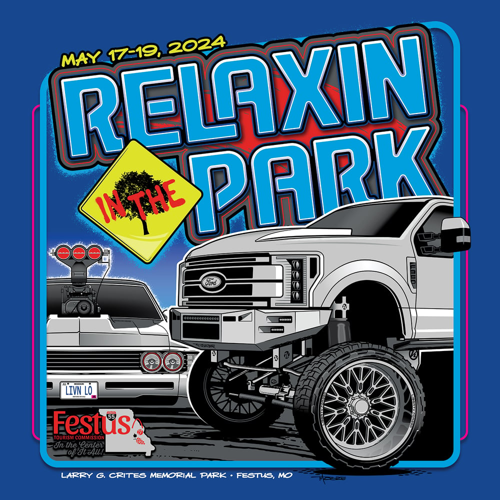 Image of Relaxin in the Park "Lifted Truck & Impala" Banner