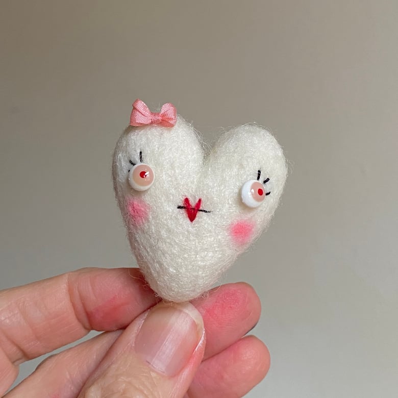 Image of Valentine Heart Brooch #6
