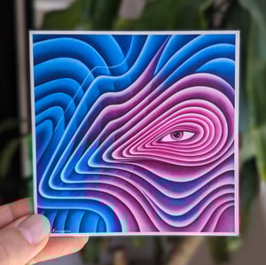 Image of 'Vision Bender' Sticker