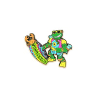 Image 1 of Surf'n Mikey pin