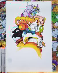 ORIGINAL ART E. JIM SIGNED
