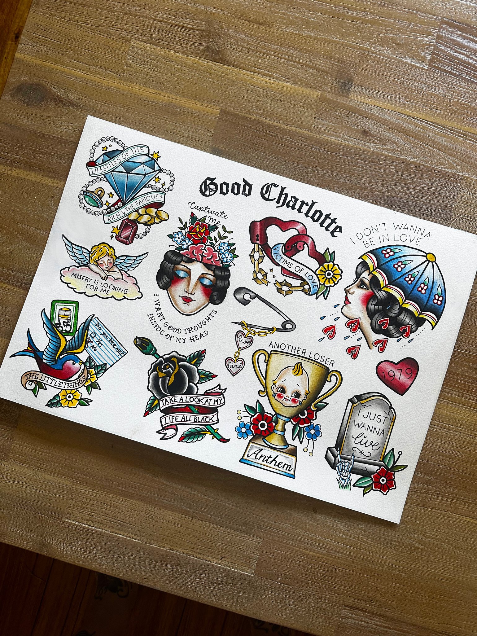 Image of Good Charlotte flash