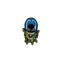 Image 1 of Blue Symbiote pin