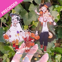 Image 1 of [PREORDER] BNHA HALLOWEEN ACRYLIC STAND