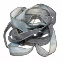 Image 3 of 1PC. RELIC 42" hand dyed wrist wrap bracelet silk ribbon/by COLOR KISSED SILK