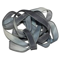 Image 5 of 1PC. RELIC 42" hand dyed wrist wrap bracelet silk ribbon/by COLOR KISSED SILK