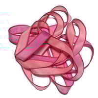 Image 1 of 1PC. FESTIVAL  42" hand dyed wrist wrap bracelet silk ribbon/by COLOR KISSED SILK