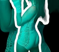 Image 3 of Teal bodysuit 🧚🏽‍♀️