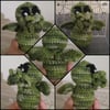 Cthulhu Crochet Creature - Green Small