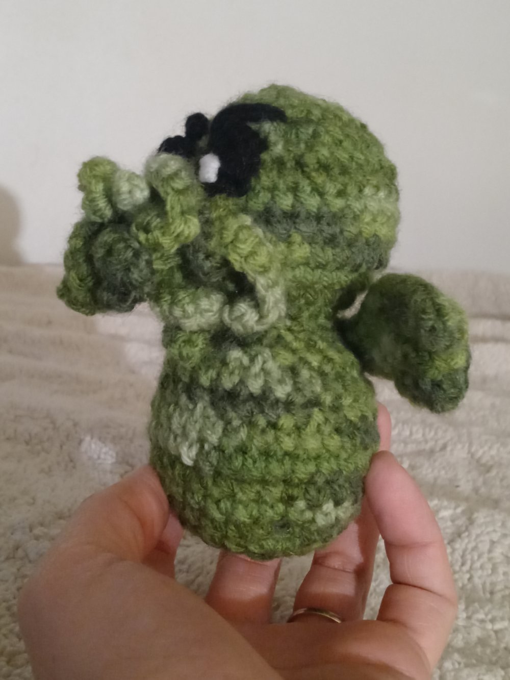 Cthulhu Crochet Creature - Green Small