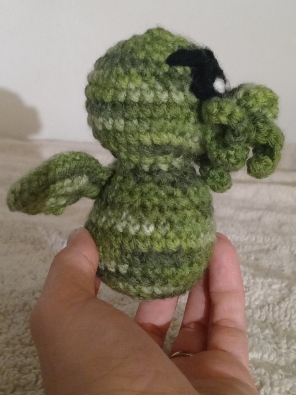 Cthulhu Crochet Creature - Green Small