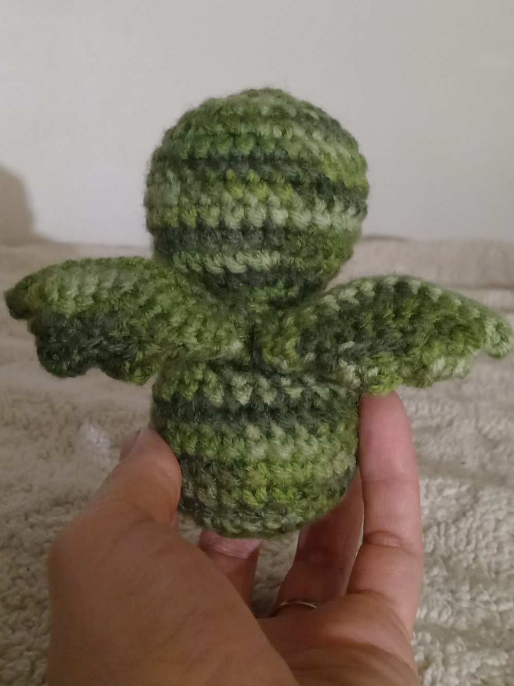 Cthulhu Crochet Creature - Green Small