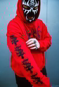 Image 2 of UMMO Red Hoodie