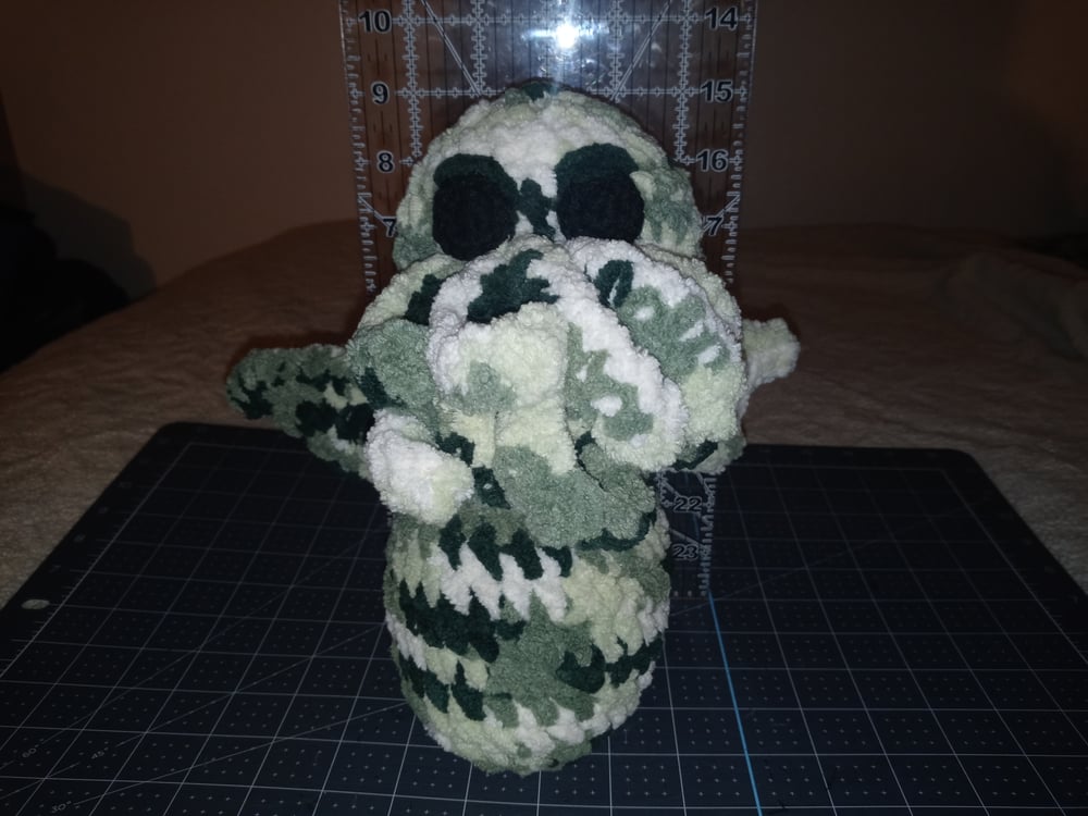 Cthulhu Crochet Creature - Big Green Plush