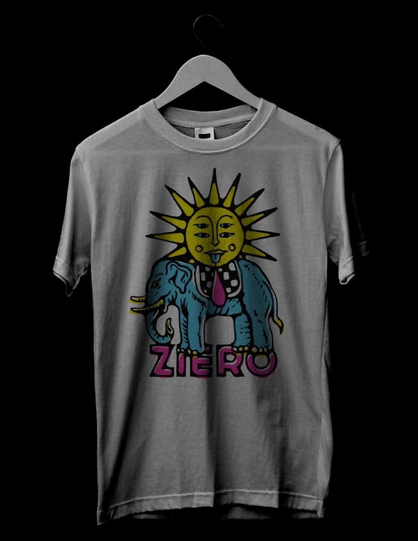 Image of Elephant & sun / t-shirt 