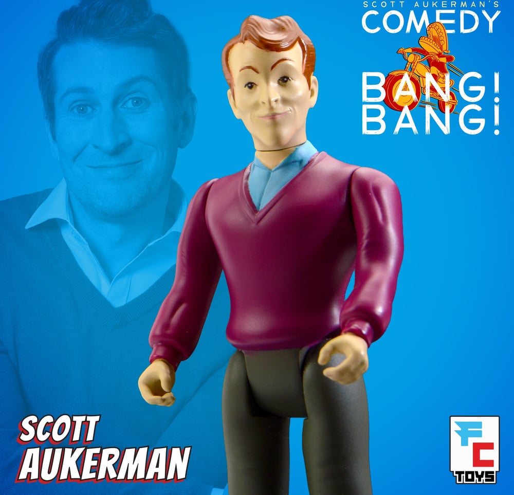 **SOLD OUT!** Scott Aukerman Comedy Bang Bang Series 1 Action Figure by FC Toys