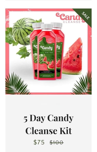 Image of 5 day 🍭 Candy cleanse detox kit