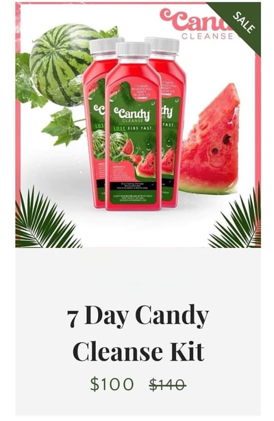 Image of 7 day 🍭 Candy cleanse detox kit