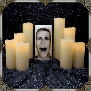 Image of I HAVE TO RETURN SOME VIDEO TAPES CANDLE