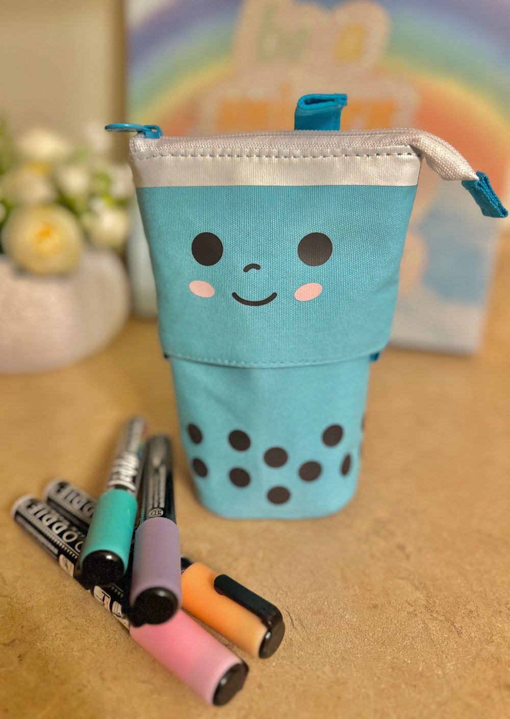 Image of Boba pencil pouch