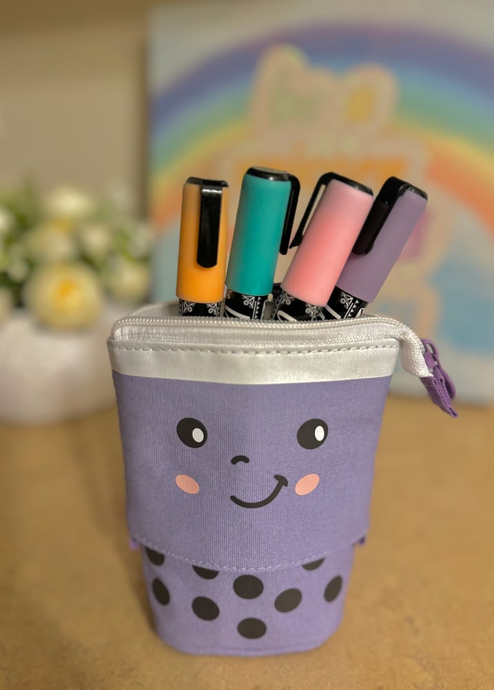 Image of Boba pencil pouch