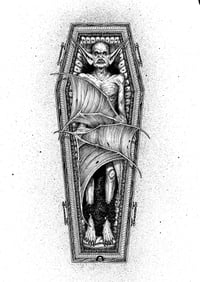Vampire resting