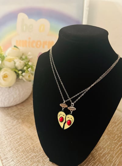 Image of Avocado BFF Necklace 