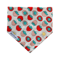 Dog Bandana - Strawberry Fields