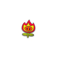Fire Flower pin