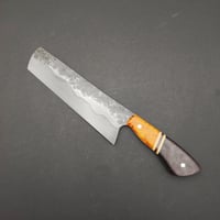 Image 2 of Hand forged Nakiri with hamon 