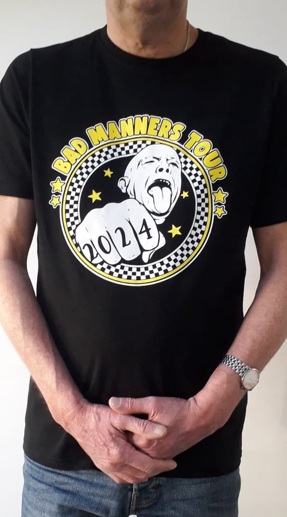 Image of BAD MANNERS TOUR T-SHIRT 2024