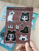 Planche stickers - Starter Pack OC